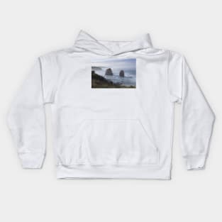 Gog and Magog from the 12 Apostles, Port Campbell National Park, Victoria, Australia. Kids Hoodie